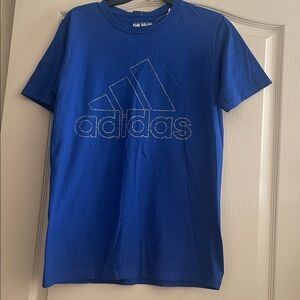 Adidas Royal Blue Tee with Logo